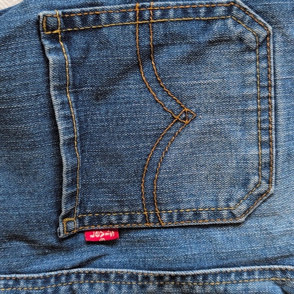 levi's red tab classic carpenter denim jeans overalls shortalls 24 months baby - Picture 8 of 9